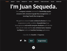 Tablet Screenshot of juansequeda.com